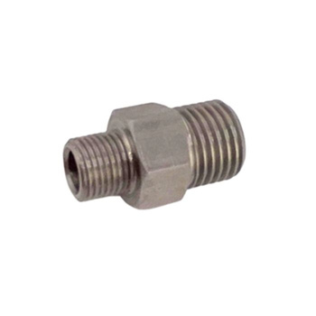 FITTING 1/4M 1/8M + THREADED M8 Aisi303