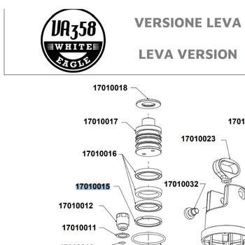 RING PTFE 50x44x4 X PISTON - GR LEVA T.P. 70000000
